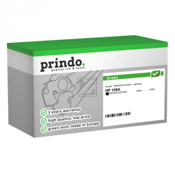 Prindo Toner-Kartusche (Green) schwarz (PRTHPCE310AG) ersetzt 126A