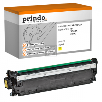 Prindo Toner-Kartusche gelb (PRTHPCE742A) ersetzt 307A