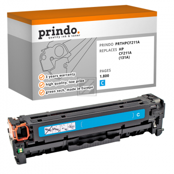 Prindo Toner-Kartusche cyan (PRTHPCF211A) ersetzt 131A