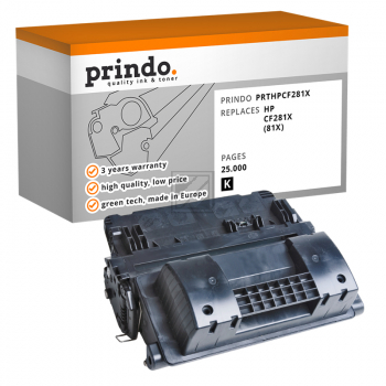 Prindo Toner-Kartusche schwarz HC (PRTHPCF281X) ersetzt 81X