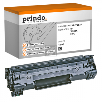 Prindo Toner-Kartusche schwarz (PRTHPCF283A) ersetzt 83A