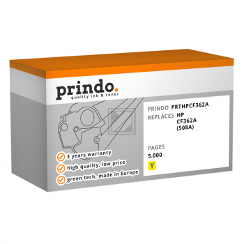 Prindo Toner-Kartusche gelb (PRTHPCF362A) ersetzt 508A