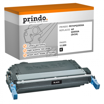 Prindo Toner-Kartusche schwarz (PRTHPQ5950A) ersetzt 643A