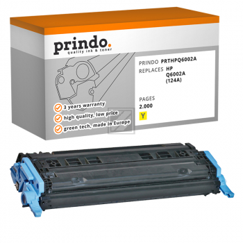 Prindo Toner-Kartusche gelb (PRTHPQ6002A) ersetzt 124A