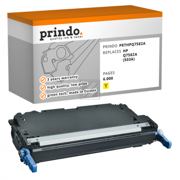 Prindo Toner-Kartusche gelb (PRTHPQ7582A) ersetzt 503A