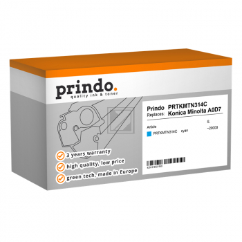 Prindo Toner-Kit cyan (PRTKMTN314C) ersetzt TN-314C