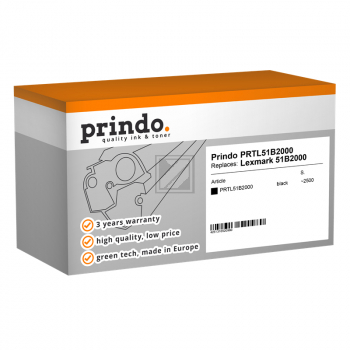 Prindo Toner-Kartusche schwarz HC (PRTL51B2H00) ersetzt 51B2H00