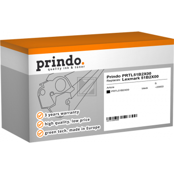 Prindo Toner-Kartusche schwarz HC plus (PRTL51B2X00) ersetzt 51B2X00