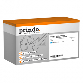 Prindo Toner-Kit cyan (PRTL70C20C0) ersetzt 702C