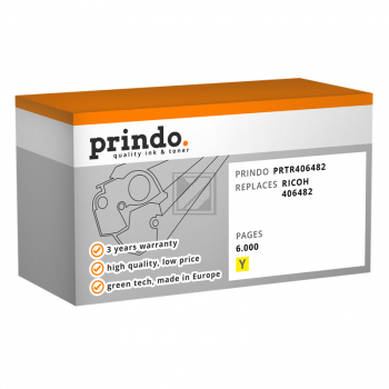 Prindo Toner-Kartusche gelb HC (PRTR406482) ersetzt TYP-SPC310HE