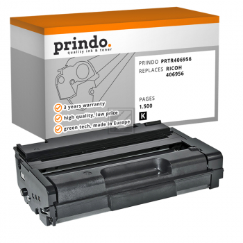 Prindo Toner-Kartusche schwarz (PRTR406956) ersetzt 406956