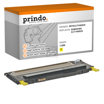 Prindo Toner-Kartusche gelb (PRTSCLTY4092S) ersetzt Y4092