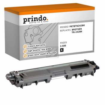 Prindo Toner-Kit (Green) schwarz (PRTBTN242BKG) ersetzt TN-242BK