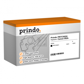 Prindo Toner-Kartusche schwarz HC (PRTC052H) ersetzt 052H