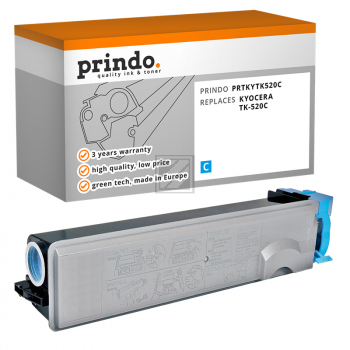 Prindo Toner-Kit cyan (PRTKYTK520C) ersetzt TK-520C