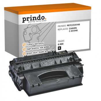 Prindo Toner-Kit schwarz (PRTCCEXV40) ersetzt C-EXV40