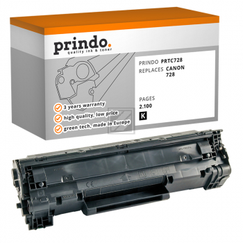 Prindo Toner-Kartusche schwarz (PRTC728) ersetzt 728