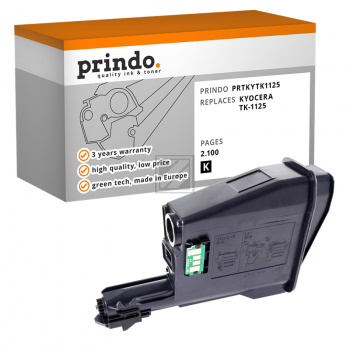 Prindo Toner-Kartusche schwarz (PRTKYTK1125) ersetzt TK-1125