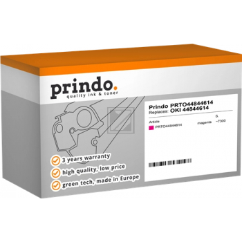 Prindo Toner-Kit magenta (PRTO44844614) ersetzt 44844614