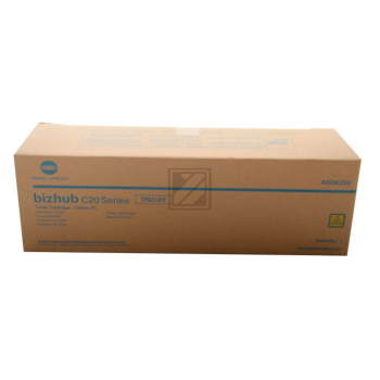 Original Konica Minolta A0DK253 / TN-318Y Toner gelb