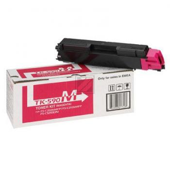 Original KYOCERA 1T02KVBNL0 / TK-590M Toner magenta