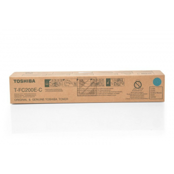 ORIGINAL Toshiba Toner Cyan T-FC200E-C 6AJ00000119 ~33600 Seiten