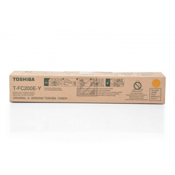 ORIGINAL Toshiba Toner Gelb T-FC200E-Y 6AJ00000131 ~33600 Seiten