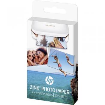 HP Zink Papier (Zink Papier) 20 Blatt 2 x 3 Zoll (1AH01A)