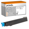 Prindo Toner-Kit schwarz (PRTO43979102) ersetzt 43979102