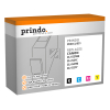 ORIGINAL Prindo Multipack Schwarz / Cyan / Magenta / Gelb PRSCCLI521 Classic Prindo Classic: Die Premium Alternative, volle Funktionsfï¿½higkeit, mit Fï¿½llstandsanzeige - kompatibel mit Canon: 1x CLI-521bk + 1x 