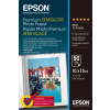 Epson Premium Semigloss Photopapier weiß 10 x 15 cm 251 g/m² (C13S041765)