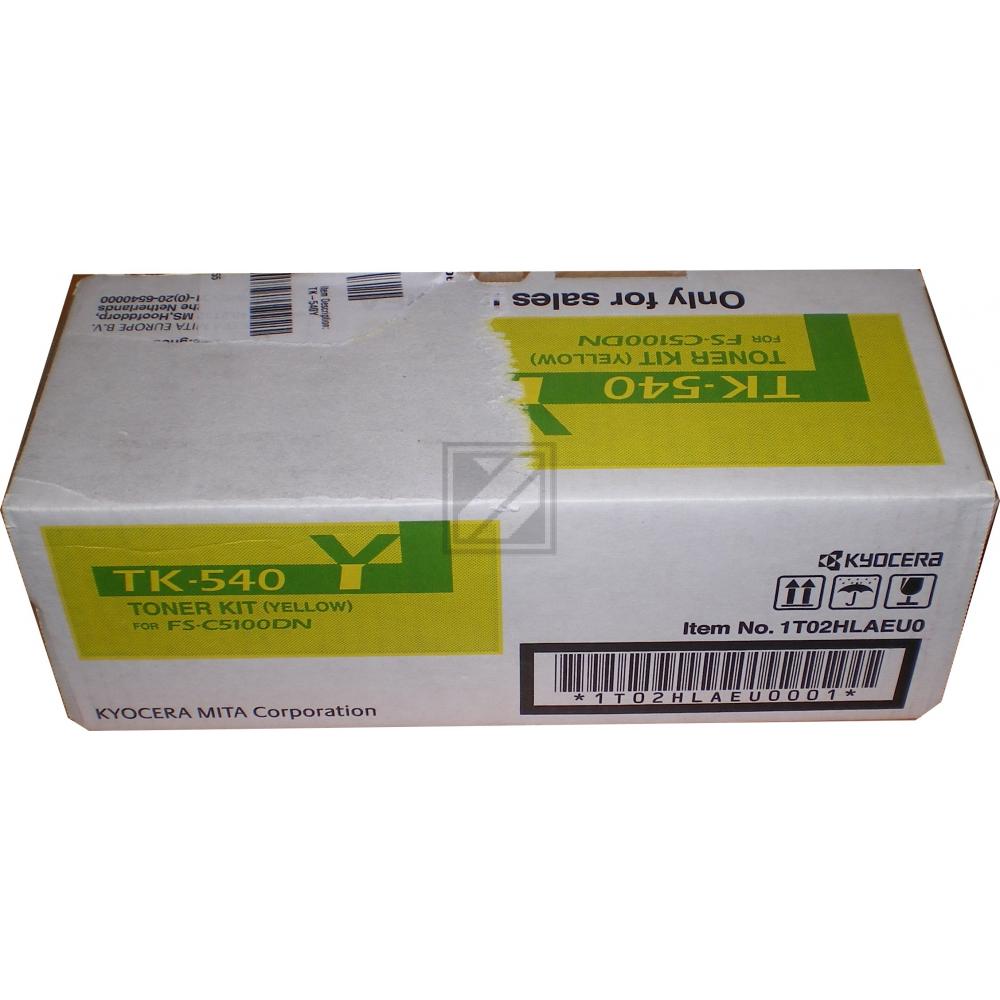 Original KYOCERA 1T02HLAEU0 / TK-540Y Toner gelb