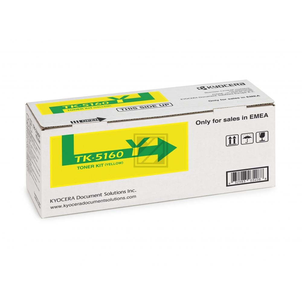 Original KYOCERA 1T02NTANL0 / TK-5160Y Toner gelb