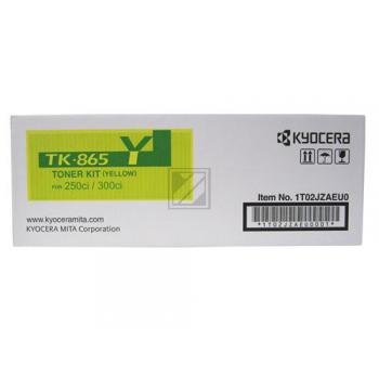 Original KYOCERA 1T02JZAEU0 / TK-865Y Toner gelb