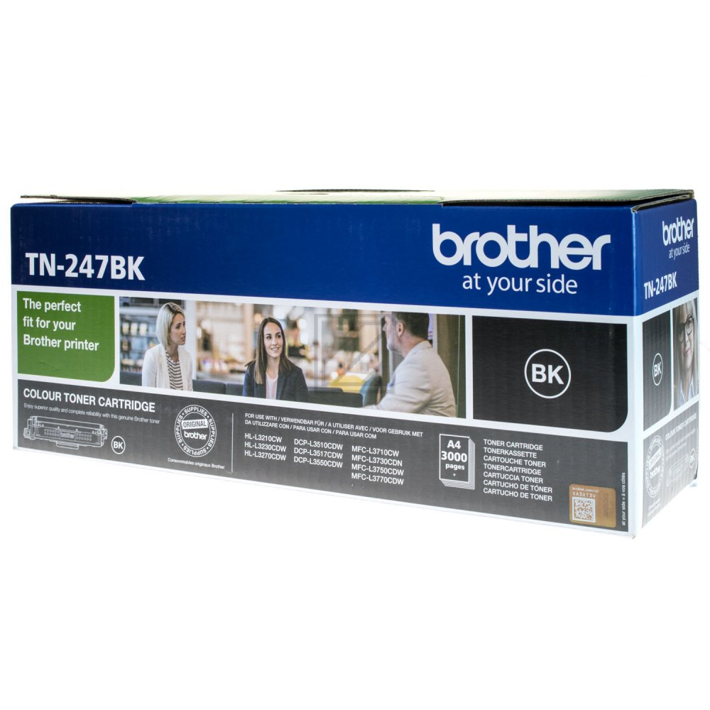 Brother Toner-Kartusche schwarz HC (TN-247BK)