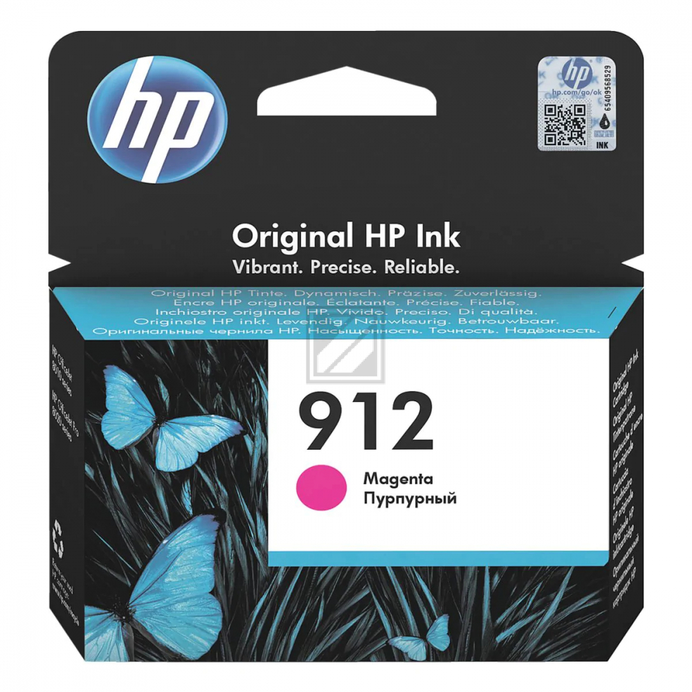 HP Tintenpatrone magenta (3YL78AE#301, 912)