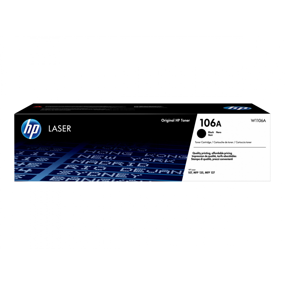 HP Toner-Kartusche schwarz (W1106A, 106A)