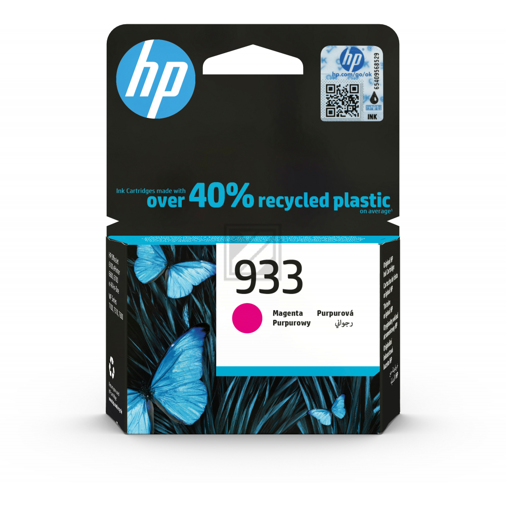 HP Tintenpatrone magenta (CN059AE#BGX, 933)