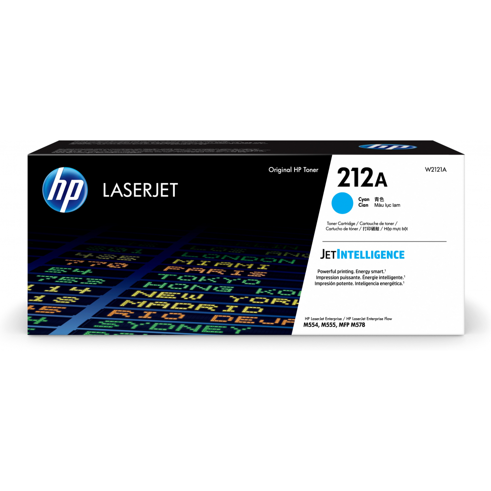 HP Toner-Kartusche cyan SC (W2121A, 212A)