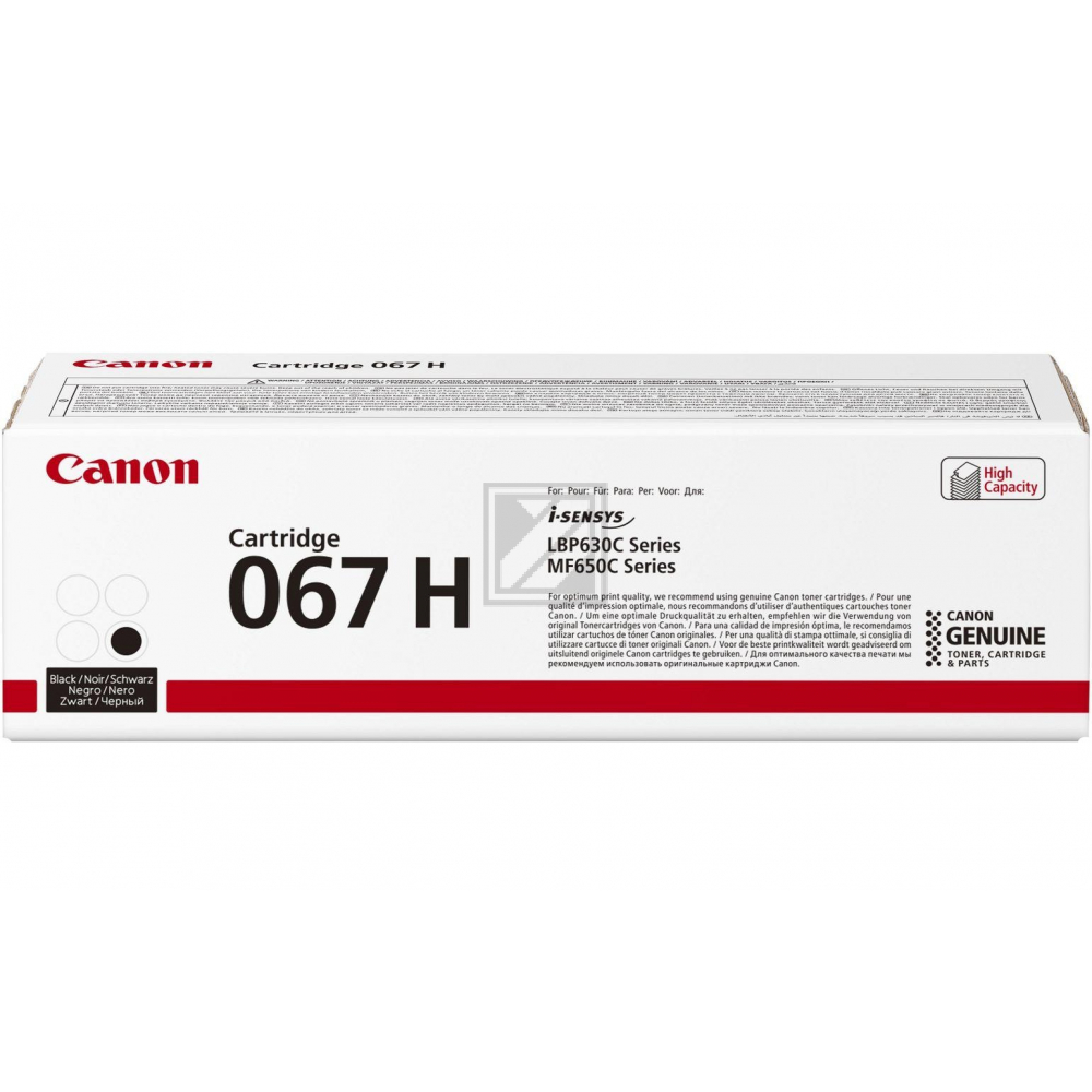 Canon Toner-Kartusche schwarz HC (5106C002, 067HBK)