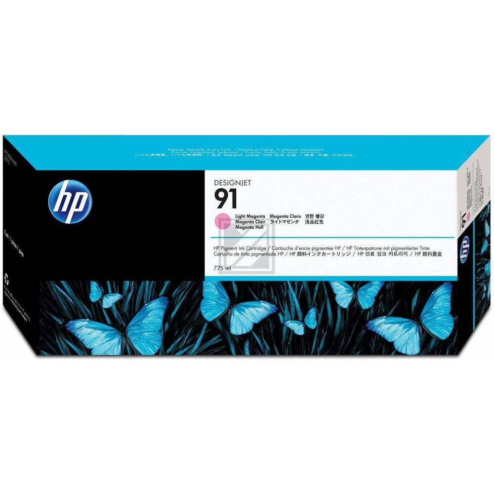 HP Tintenpatrone magenta (C9468A, 91)