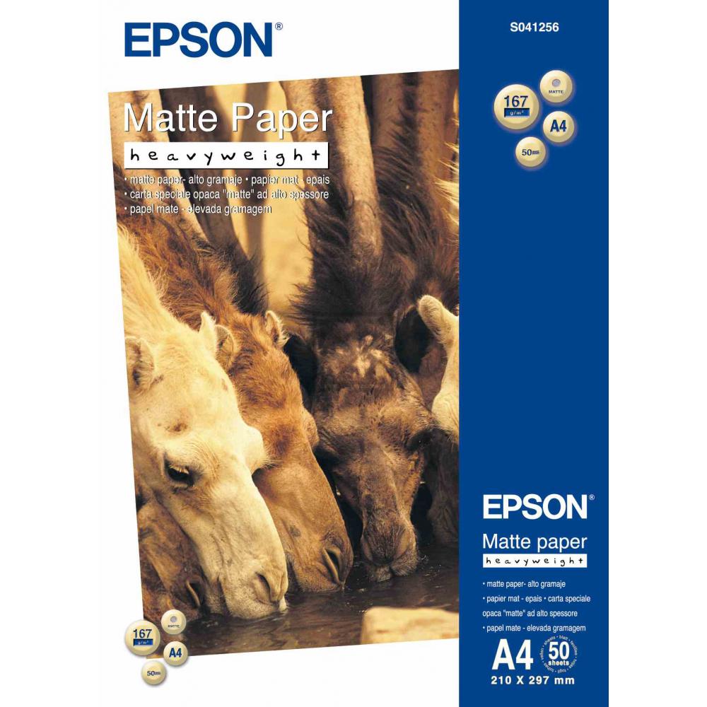 Epson Matte Paper Heavy Weight weiß 50 Seiten (C13S041256)