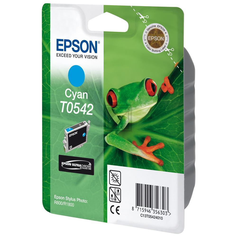 Epson Tintenpatrone cyan (C13T05424010, T0542)