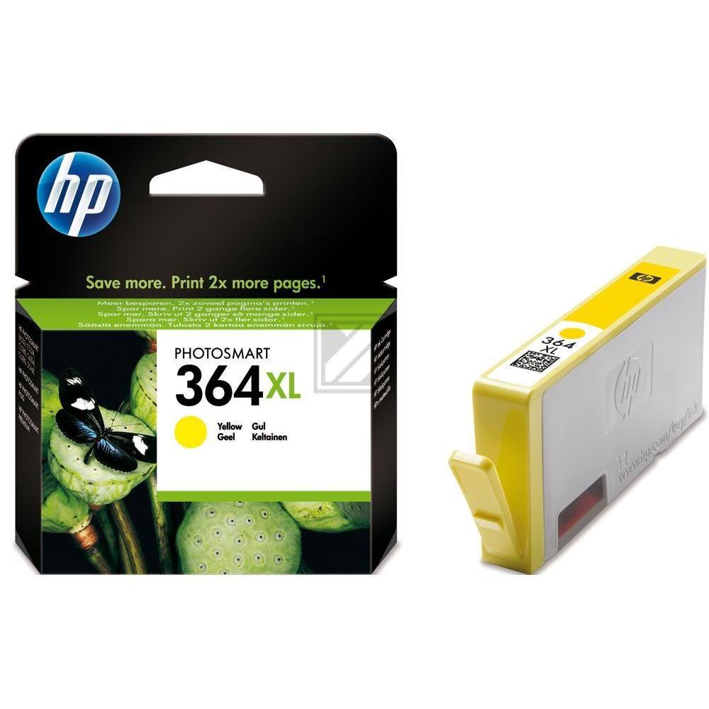 HP Tintenpatrone gelb HC (CB325EE, 364XL)