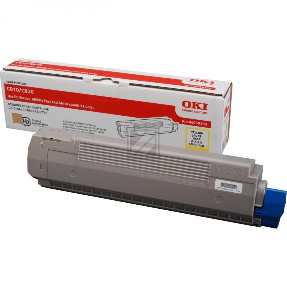 OKI Toner-Kit gelb (44059105)