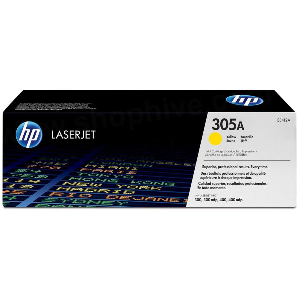 HP Toner-Kartusche gelb (CE412A, 305A)