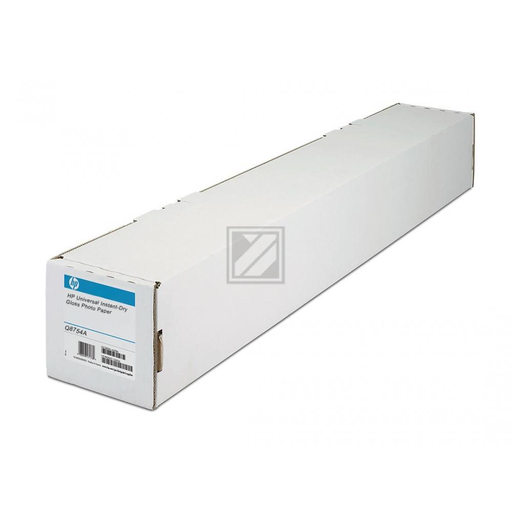 HP Fotopapier-Rolle 1067mm x 61m Glanz wei (Q8754A)