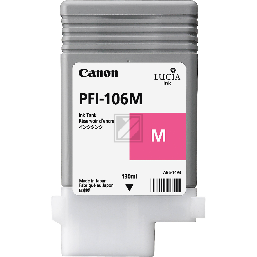 Canon Tintenpatrone magenta (6623B001, PFI-106M)