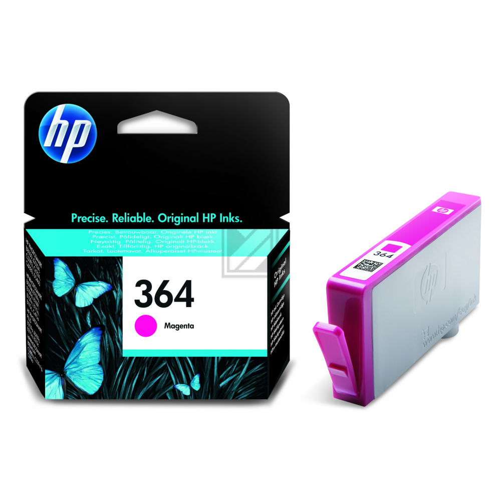 HP Tintenpatrone magenta (CB319EE#BA1, 364)