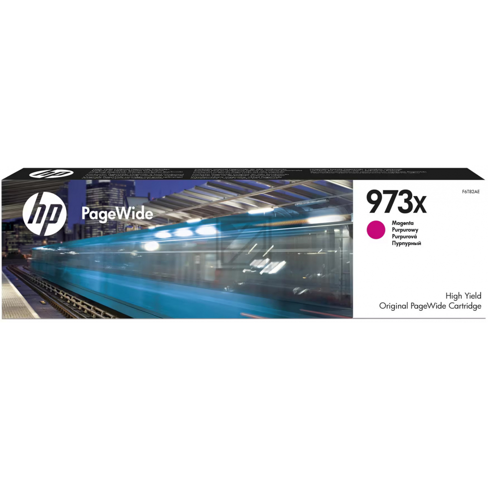 HP Tintenpatrone magenta HC (F6T82AE, 973X)